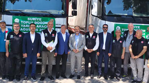 Konya'dan Suriye'ye kardeşlik köprüsü: 80 milyon liralık çeyiz yardımı