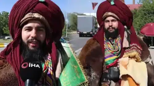 Konya'dan Ahlat'a Cumhurbaşkanını görmek için gitti
