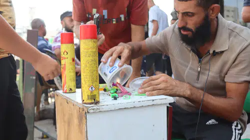 Gazze'de çakmak artık bir lüks: Fiyatlar 20 kat arttı