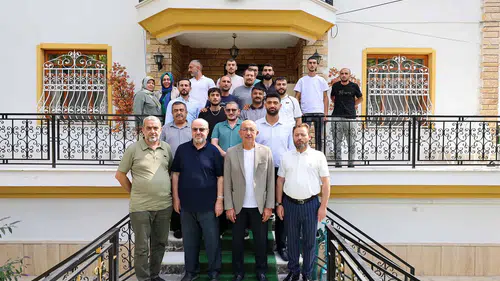 Konya'da bağımlılıkla mücadele eden gençlere Başkan Kavuş'tan ziyaret