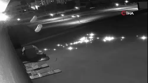 Diyarbakır’daki plaza faciası böyle geldi: İşte güvenlik kamerası görüntüsü