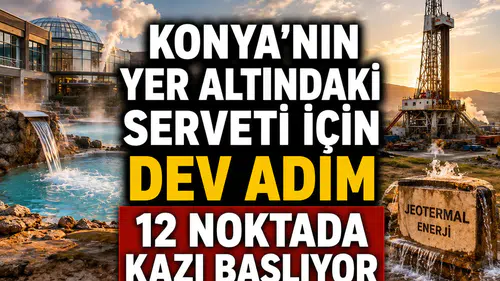Konya’nın yer altındaki serveti için dev adım: 12 noktada kazı başlıyor