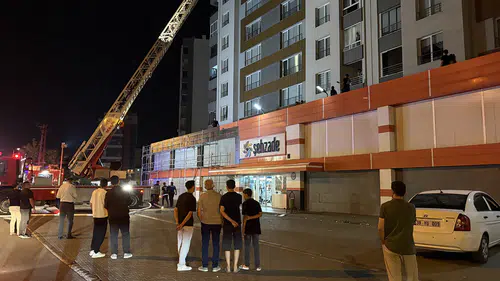 13. katta yangın: Balkondan düşen ev sahibi hayatını kaybetti