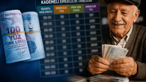 Kademeli emeklilik: Şartlar değişecek çalışmalar sürüyor