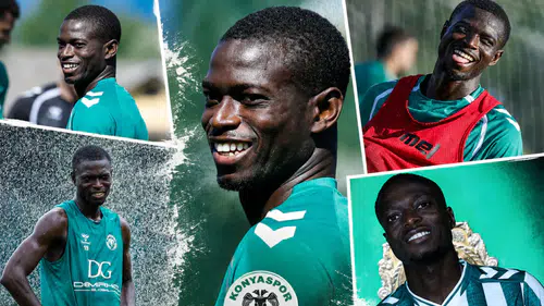 Konyaspor’un Gambiyalı yıldızı kampın öne çıkan ismi oldu