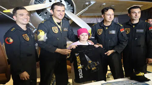 Konya'da konuşlu SOLOTÜRK'e İstanbul'da büyük ilgi