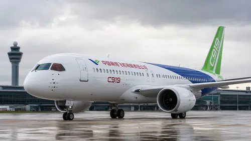 Çin'in çelik kanatları: Boeing ve Airbus’a rakibi C919 uluslararası uçuşuna çıkıyor