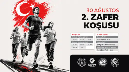 Konya'da 2. Zafer Koşusu düzenlenecek: Heyecan başlıyor