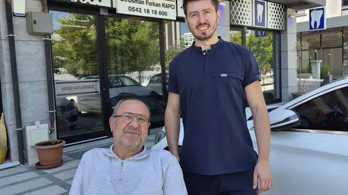 Mustafa Aycan'dan Dr. Osman Furkan Kapçı'ya ziyaret