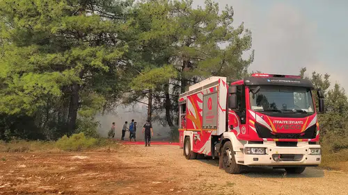 Aksu yanıyor: Konya'dan ekipler intikal etti, yangınla mücadele sürüyor