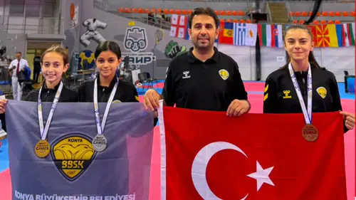 Konya Büyükşehirli Taekwondocular Avrupa Şampiyonası’na gidiyor