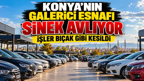 Konya’nın galerici esnafı kapıları gözlüyor: Piyasa düştü satış yok