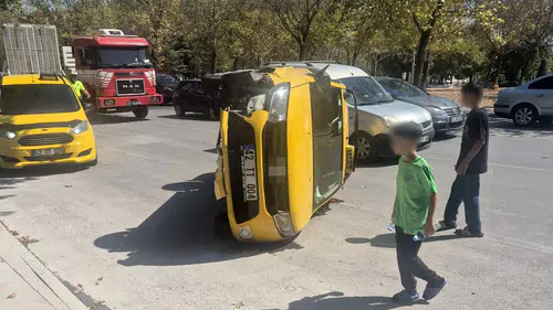 Konya'da akılalmaz kaza: Görenler yardıma koştu, yaralılar var