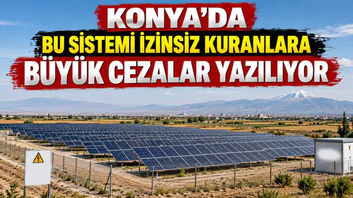 Konya’da bu sistemi izinsiz kuranlara büyük cezalar yazılıyor