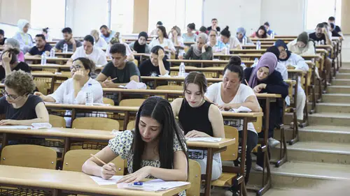 KPSS adaylarının imdadına motorize zabıta ekipleri yetişti