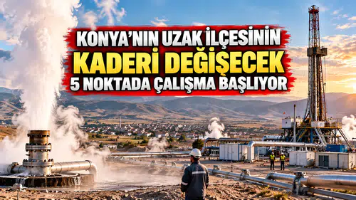 Konya’nın uzak ilçesinin kaderi değişecek: 5 noktada çalışma başlıyor