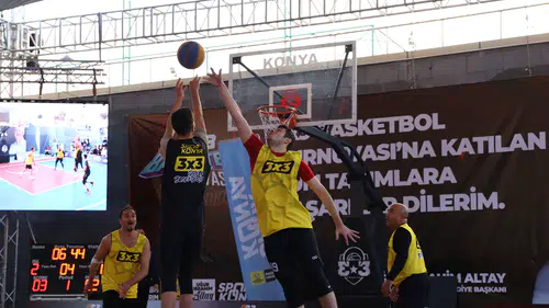 Konya'da 3x3 Basketbol heyecanı başlıyor