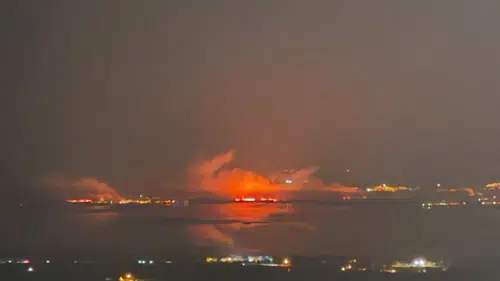 Konya'da hasat sonrası tarlalar alev alev