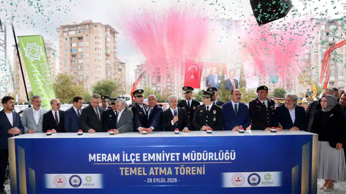 Meram'a yeni kamu yatırımı: Temel dualarla atıldı
