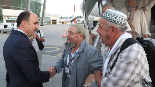 Konya'nın Vefa'sı: İlk kafile umreden döndü