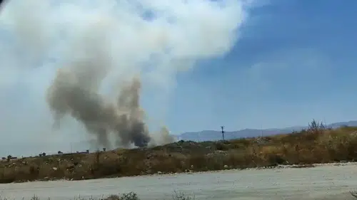 Konya'da çıkan iki ayrı yangın paniğe neden oldu