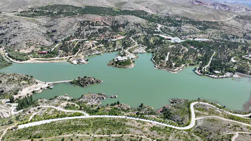 Konya'nın denizi Sille Barajı çökertme havuzlarıyla korunuyor