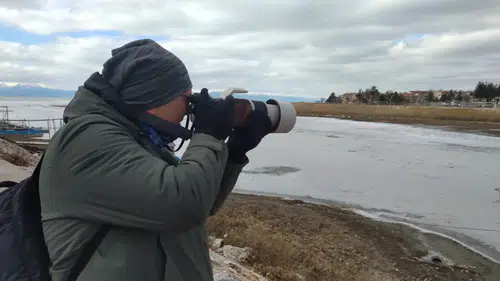Emekli olup Konya'da kuş izine düştü: Objektifini doğaya çevirdi