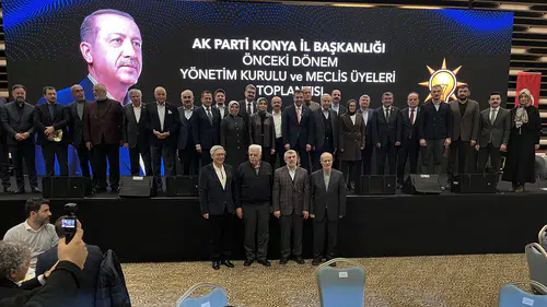 Konya'da vefa programı düzenlendi: AK Parti Teşkilatı buluştu