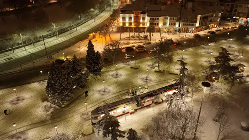 Konya dondurucu bir gece geçirdi:  Eksi 15 derece ölçüldü