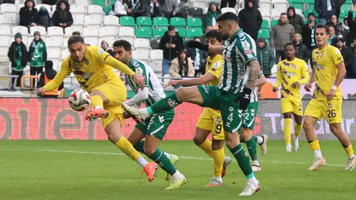 Konyaspor, evinde Eyüpspor karşısında 1 puanı son anda kurtardı: 1-1