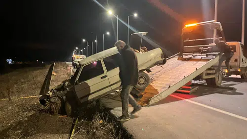 Konya'da acı olay: Domuza çarpan sürücü hayatını kaybetti