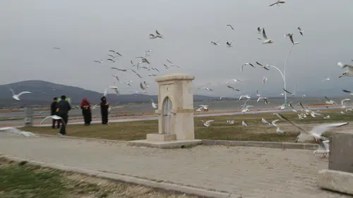 Konyalılar uyarıyı dikkate almadı: Göl kenarına akın ettiler