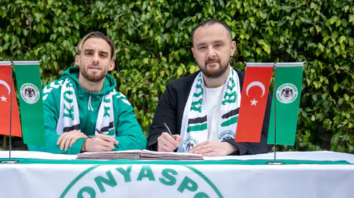Konyaspor, 4. imzayı attırdı: Berkan Kutlu resmen Konyaspor'da