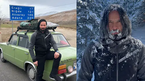 Konyalı John Wick, tipiye yakalandı: -24 derecede bıyıkları dondu