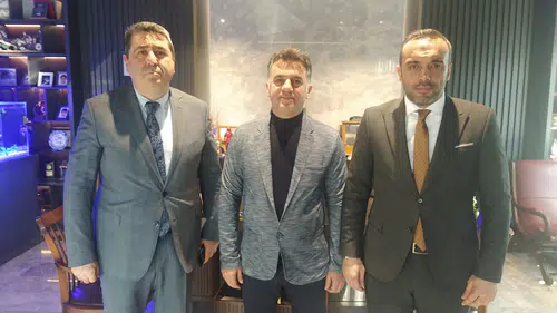 Konya’da çalışma hayatına yön veren müdürlerden Kavaf Holding’e ziyaret