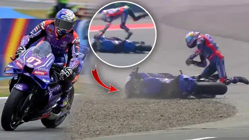 Toprak Razgatlıoğlu'nun omzu çıktı: MotoGP’de korkutan kaza