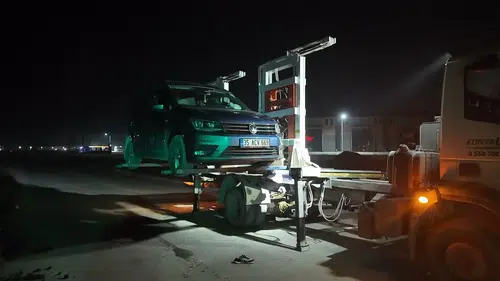 Konya'da çevreyi rahatsız eden araca 343 bin TL ceza yazıldı