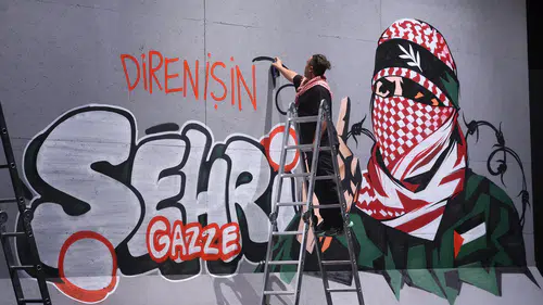 Sesler Konya'dan yükseldi: Direnişin Şehri Gazze’nin Şiiri