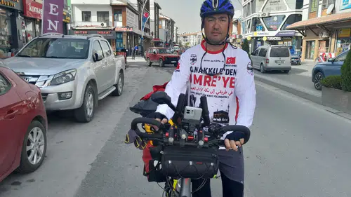 Çanakkale'den yola çıktı Konya'da mola verdi: Hedef kutsal topraklar