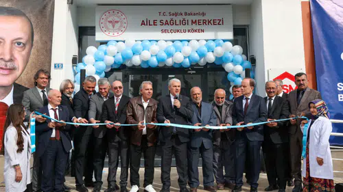 Konya’nın sağlık yatırımları hız kesmiyor: Selçuklu’da kurdele kesildi