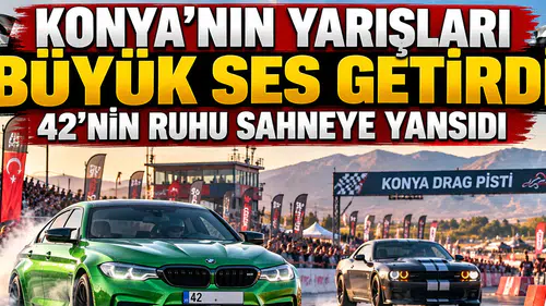 Konya’nın yarışları büyük ses getirdi: 42’nin ruhu sahneye yansıdı
