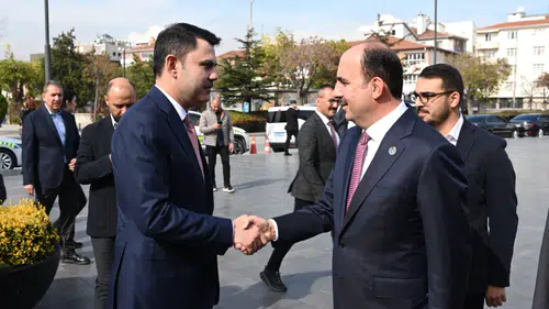 Bakan Murat Kurum Başkan Altay’ı ziyaret etti