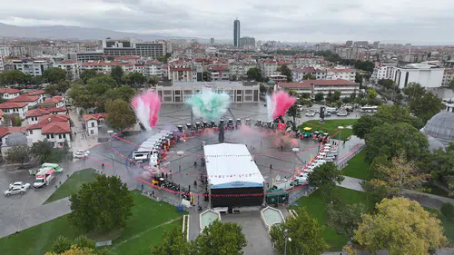 Konya sokaklarına milyon liralık makineler geldi: 54 araç tanıtıldı