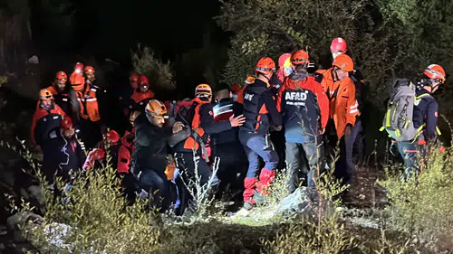 Yazılı Kanyon'da hayatını kaybeden şahsın cansız bedenine ulaşıldı