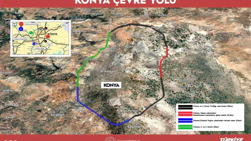 Konya Çevre Yolu ile mevcut kesim 24 dakika kısalacak: O iller hayat bulacak