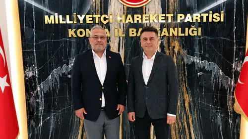 Kavaf’tan MHP Konya İl Başkanı Göncü’ye ziyaret