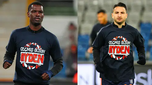 Başakşehir’den Deniz Türüç’ün oğluna destek