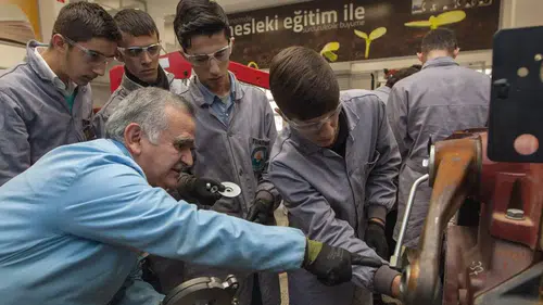 Konya'da dijitalleşen iş dünyasının nitelikli eleman kaynağı o liseler oldu