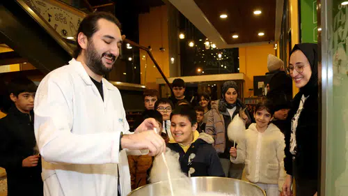 Konya'da ebeveynler öğrendi, çocuklar gönüllerince eğlendi