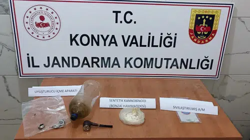 Konya'da 21 zehir taciri tutuklandı